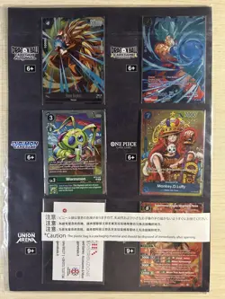One Piece Monkey D. Luffy P-043 Foil Convention Exclusive Promo Bandai - Image 1