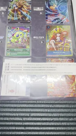 One Piece Monkey D. Luffy P-043 Foil Convention Exclusive Promo Bandai - Image 2