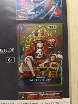One Piece Monkey D. Luffy P-043 Foil Convention Exclusive Promo Bandai - Image 4