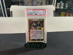 PSA 9 Gold Star Greninja SWSH144 Celebrations Black Star Pokemon TCG Graded Card - Image 1