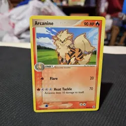 Arcanine Pokemon TCG FireRed & LeafGreen Rare Card #18/112 - Image 1
