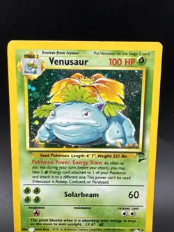 Venusaur Holo 18/130 Base Set 2 Pokemon Card - Image 2