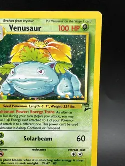 Venusaur Holo 18/130 Base Set 2 Pokemon Card - Image 5