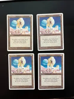 4 x Winter Orb Revised MTG - see picts for condition - Image 1
