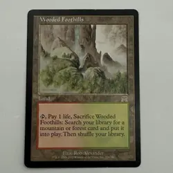 Wooded Foothills 330/350 Onslaught MTG Magic the Gathering - Image 1