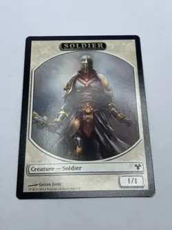 Emblem - Elspeth, Knight-Errant - Modern Event Deck - MTG - Double-Sided Token - Image 3