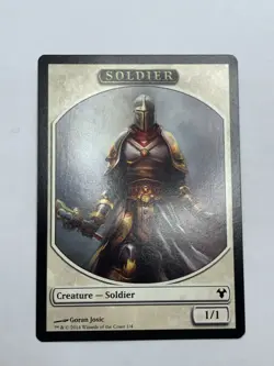 Emblem - Elspeth, Knight-Errant - Modern Event Deck - MTG - Double-Sided Token - Image 4