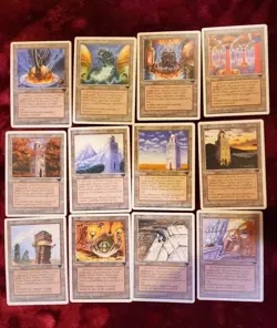 Urza's Tower, mine, and power plant. All 12 versions. Chronicles, LP. - Image 1
