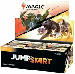 Magic The Gathering | Jumpstart Booster Box 24 Packs | Factory Sealed *IN HAND* 630509917716 - Image 1