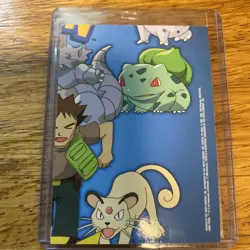 Pokemon Topps Animation Series TV10 James Foil Textured - Image 2