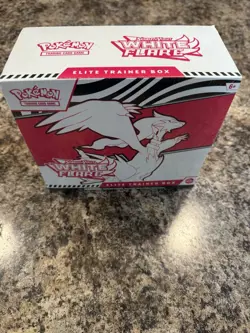 Pokemon Scarlet and Violet White Flare Elite Trainer Box ETB Sealed IN HAND - Image 1