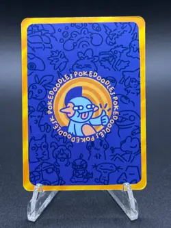 Pokedoodles 2 Hungry Peeka 03/90 - Rare - Pokemon Pikachu Fan Art - Gag Team - Image 3