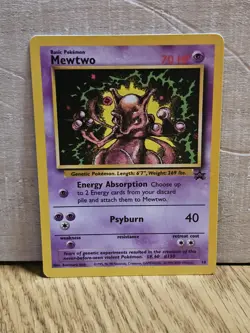 Mewtwo #14 Black Star Promo 1999 Rare Vintage Pokemon Card TCG - Image 1