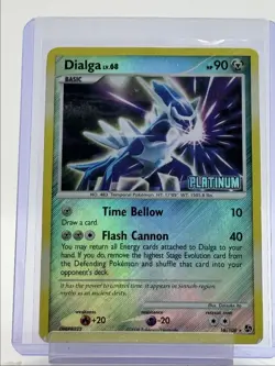 DIALGA 2008 POKEMON D&P GREAT ENCOUNTERS RARE REVERSE HOLO 16/106 Q5677 - Image 1