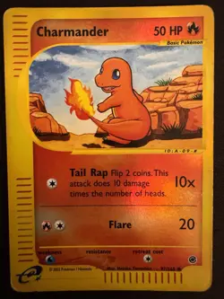 Charmander - 97/165 Expedition Pokemon - Reverse Holo (HP+) - Image 1