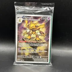 Alakazam 009 Mega Evolution Black Star Promo Sealed Pokemon TCG - Image 1