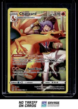 2022 Pokemon SWSH Lost Origin Trainer Gallery Charizard #TG03/TG30 - Image 1