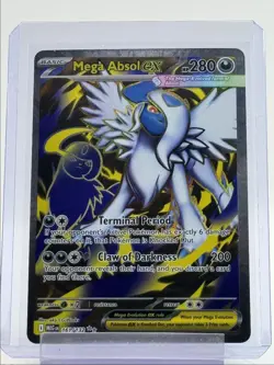 MEGA ABSOL EX 2025 POKEMON MEGA EVOLUTION ULTRA RARE 161/132 Q4094 - Image 1