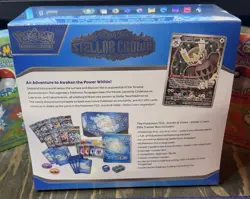 Pokemon TCG Stellar Crown Pokemon Center Elite Trainer Box ETB Sealed - Image 2