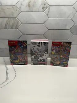 Pokemon Booster Bundle Lot Phanstmal Flames White Flare Mega Evolution Sealed 💎 - Image 1