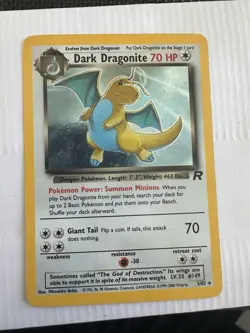 Pokemon Dark Dragonite 015/109 Deck Exclusives Holo Rare 120 HP English TCG - Image 1