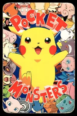Mew Green Televi Kun Pokemon Japanese ~ HP Creased - Image 2