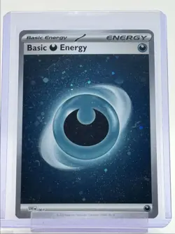 DARKNESS ENERGY 2023 POKEMON SCARLET & VIOLET BASIC ENERGY HOLO #007 Q5677 - Image 1