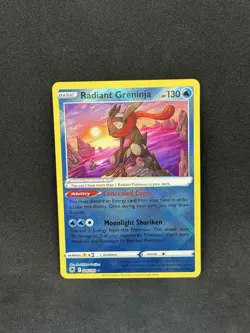 Pokemon Radiant Greninja 046/189 Astral Radiance MINT - Image 1
