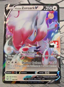 Hisuian Zoroark V 146/196 Pokemon Play! Prize Pack Series 3 - Image 1