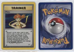 Misty Holo Pokemon Gym Heroes #18 2000 - Image 3