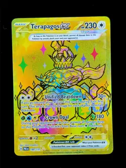 Treapagos ex 180 Pokemon PRE Prismatic Evolutions 2025 NM 🔥🔥🔥 - Image 1