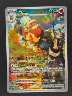 Pyroar 200 Pokemon PAL Paldea Evolved 2023 NM 🔥🔥🔥 - Image 1