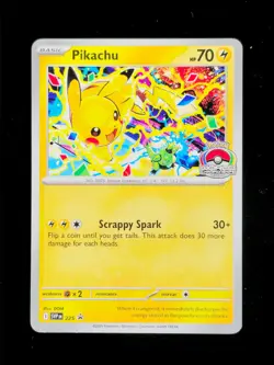 Pikachu World Champs 225 Pokemon Scarlet Violet Promo 2025 NM 🔥🔥🔥 - Image 1