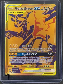 Pikachu Zekrom GX SM248 Pokemon Sun Moon Promo 2021 NM 🔥🔥🔥 - Image 3