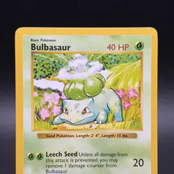 Pokemon Bulbasaur 044/102 Base Set (Shadowless) Regular - Image 2