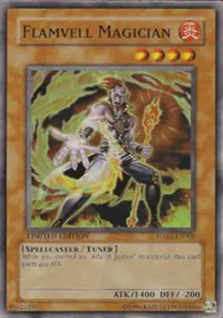 Flamvell Magician - HA01-EN008 - Super Rare - Unlimited Edition - Moderately Pla - Image 1