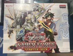 YuGiOh TCG Saber Force & Dark Legion Starter Deck Factory Sealed Display Box - Image 4