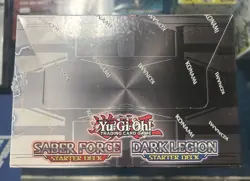 YuGiOh TCG Saber Force & Dark Legion Starter Deck Factory Sealed Display Box - Image 5
