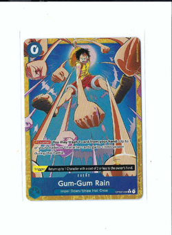 One Piece The Best Vol. 2 Gum-Gum Rain ALT ART - OP02-068 - Image 1