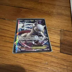 Pokemon Mewtwo EX Holo Rare XY 22/22 Psychic Pokemon TCG Trading Card Stock - Image 4