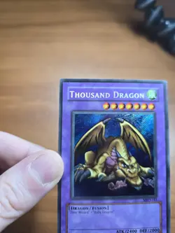 Thousand Dragon MRD-143 Unlimited Yu-Gi-Oh Secret Rare Card Lightly Played LP - Image 2