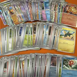 Pokemon Random Bulk Lot 150 Cards Includes 100 Reverse Holos And 50 Holos - Image 1