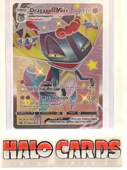 PACK FRESH Dragapult Vmax SHINY SWSH097 Full Art Promo Rare Pokemon Card Q - Image 1