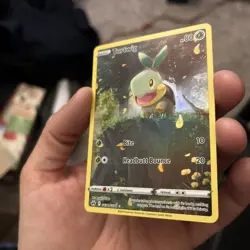 Pokemon TCG Turtwig Crown Zenith: Galarian Gallery Holo Rare Card GG31/GG70 - Image 3