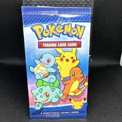 Pokemon TCG McDonald's 2021 Promo Sealed Booster Pack 4 Cards - Image 1