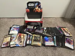 Star Wars Unlimited Spark of Rebellion Card Lot 600+ Cards w Booster Box - Image 1