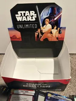 Star Wars Unlimited Spark of Rebellion Card Lot 600+ Cards w Booster Box - Image 3