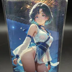 Ami Mizuno Sailor Mercury Anime Waifu Card Doujin ACG Goddess Holo - Image 1