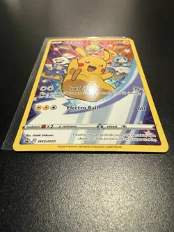 Pikachu SWSH020 SWSH: Sword & Shield Promo Cards Holo - Image 2