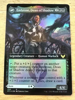 MTG Shaile Dean of Radiance Embrose Foil Extended Art 352 Strixhaven Near Mint - Image 2